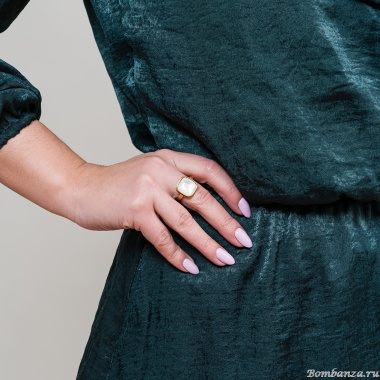 Кольцо Fiore Luna, Куб SHELL WHITE